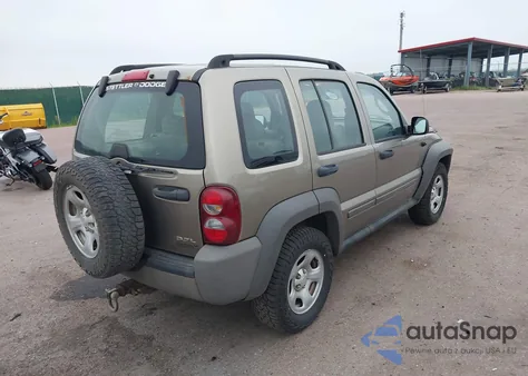 2006 Jeep Liberty Sport from USA, damaged, VIN 1J4GL48K66W294006